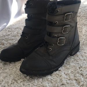 Urban Outfitters combat boots